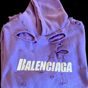 MENS BALENCIAGA HOODIE BRAND NEW SZ XL